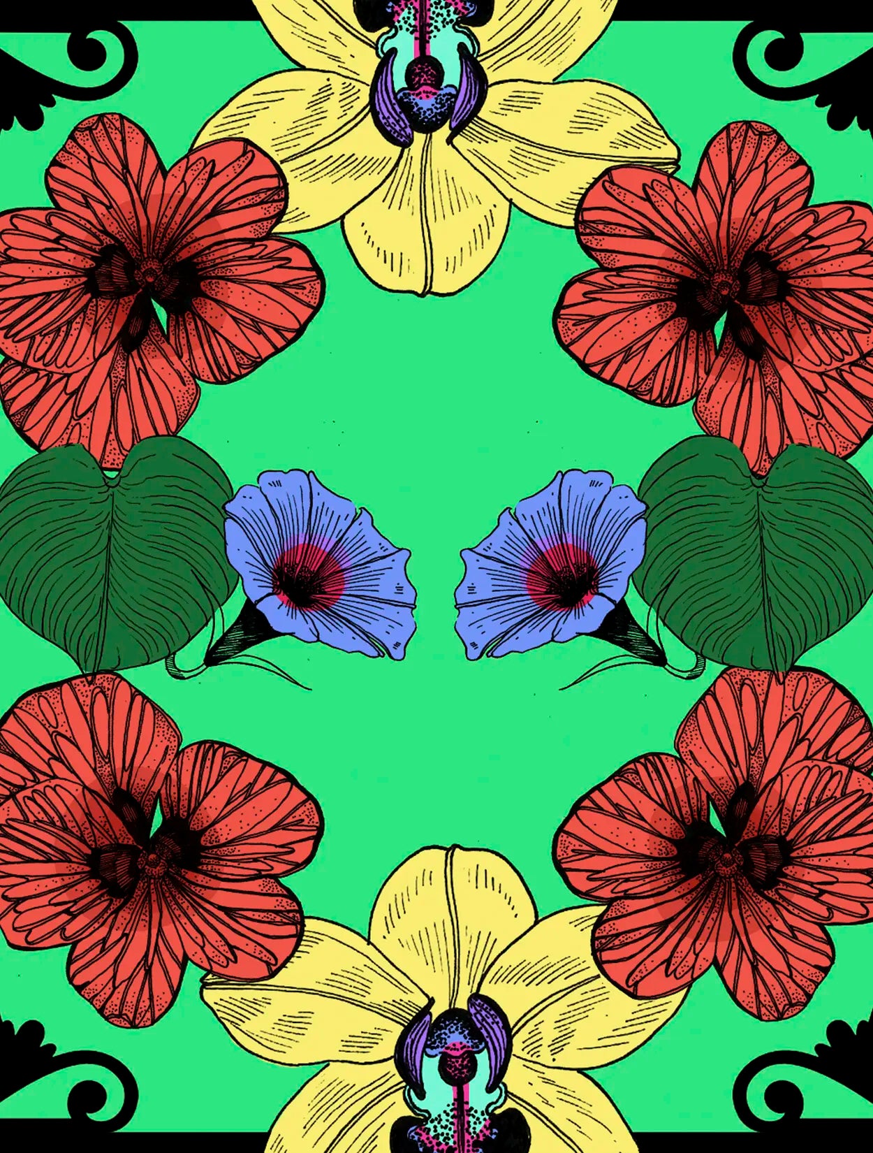 PAÑOLETA L´ORCHIDEA