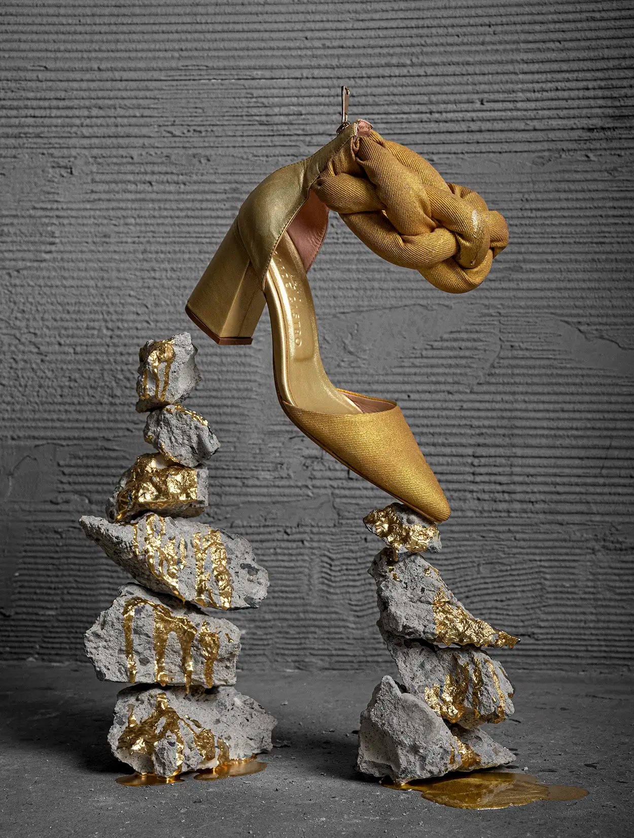 ZAPATO STILLETO BOLD TRENZA