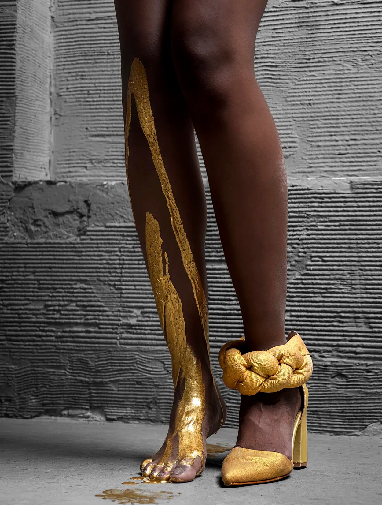 ZAPATO STILLETO BOLD TRENZA