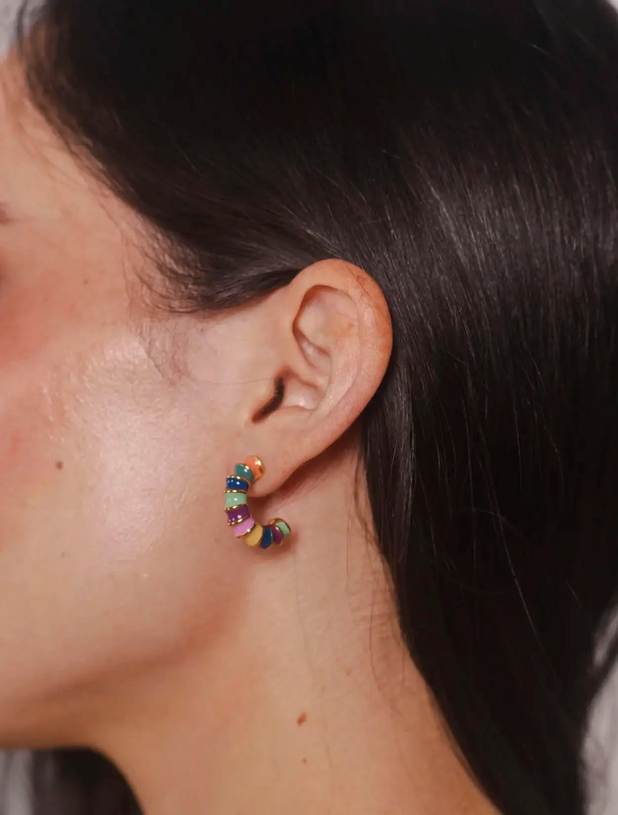 PENDIENTES DE CONFETI MORDIDO