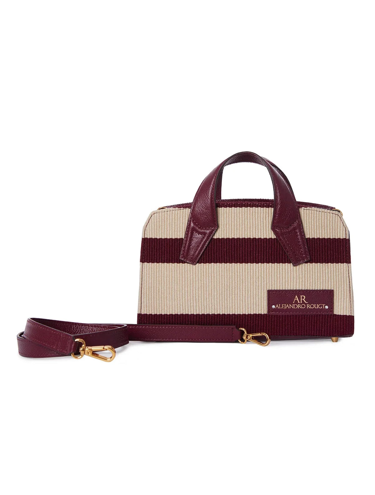 Bolso Swan de la marca Casa Precis de mano estructurado en cuero premium con silueta rígida geométrica y asa superior – Cartera de lujo de autor hecha en Colombia | Casa Precis, Concept Store