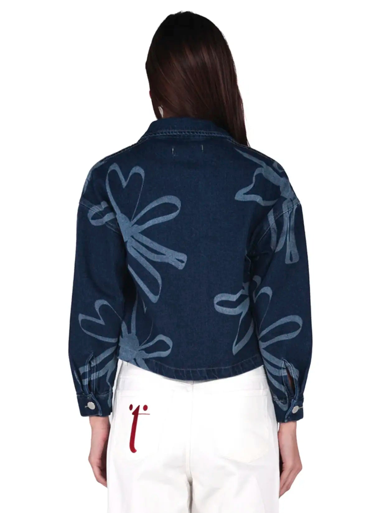 CHAQUETA JEAN LAS FLORES DE CHAVA