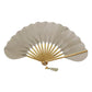 ABANICO OVALADO CHAMPAGNE