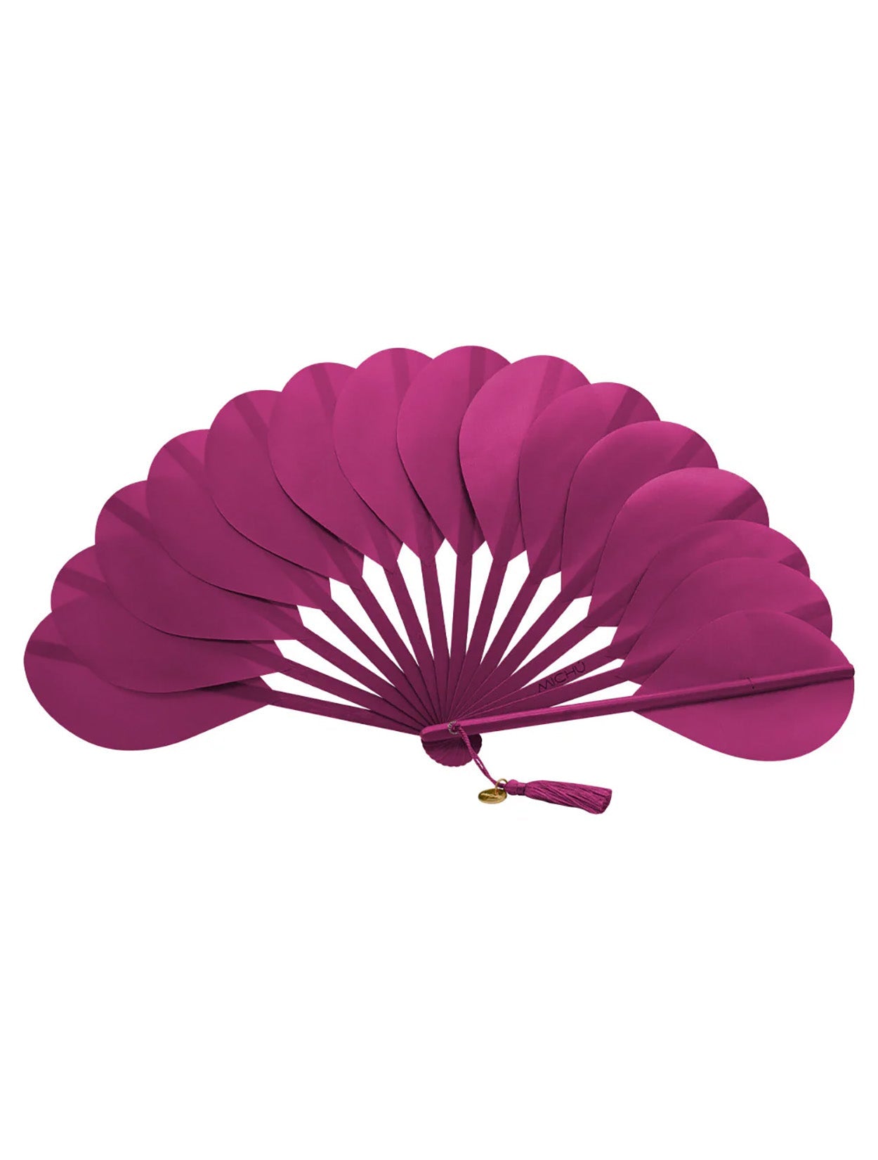 ABANICO OVALADO FUCSIA