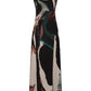 Alina Dress | Vestido Strapless de Lentejuelas Floral