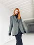 Blazer Oversized Amsterdam Gris | W Studios