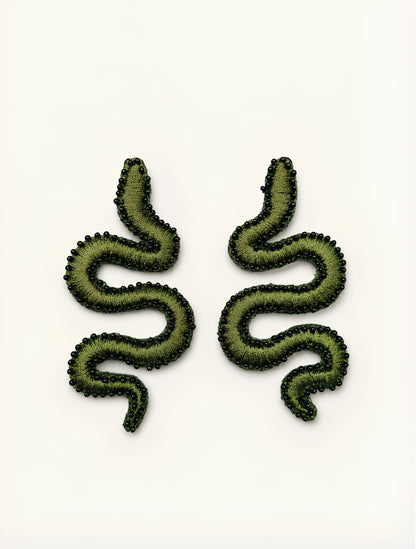 Aretes Serpiente | La Mansión Secreta