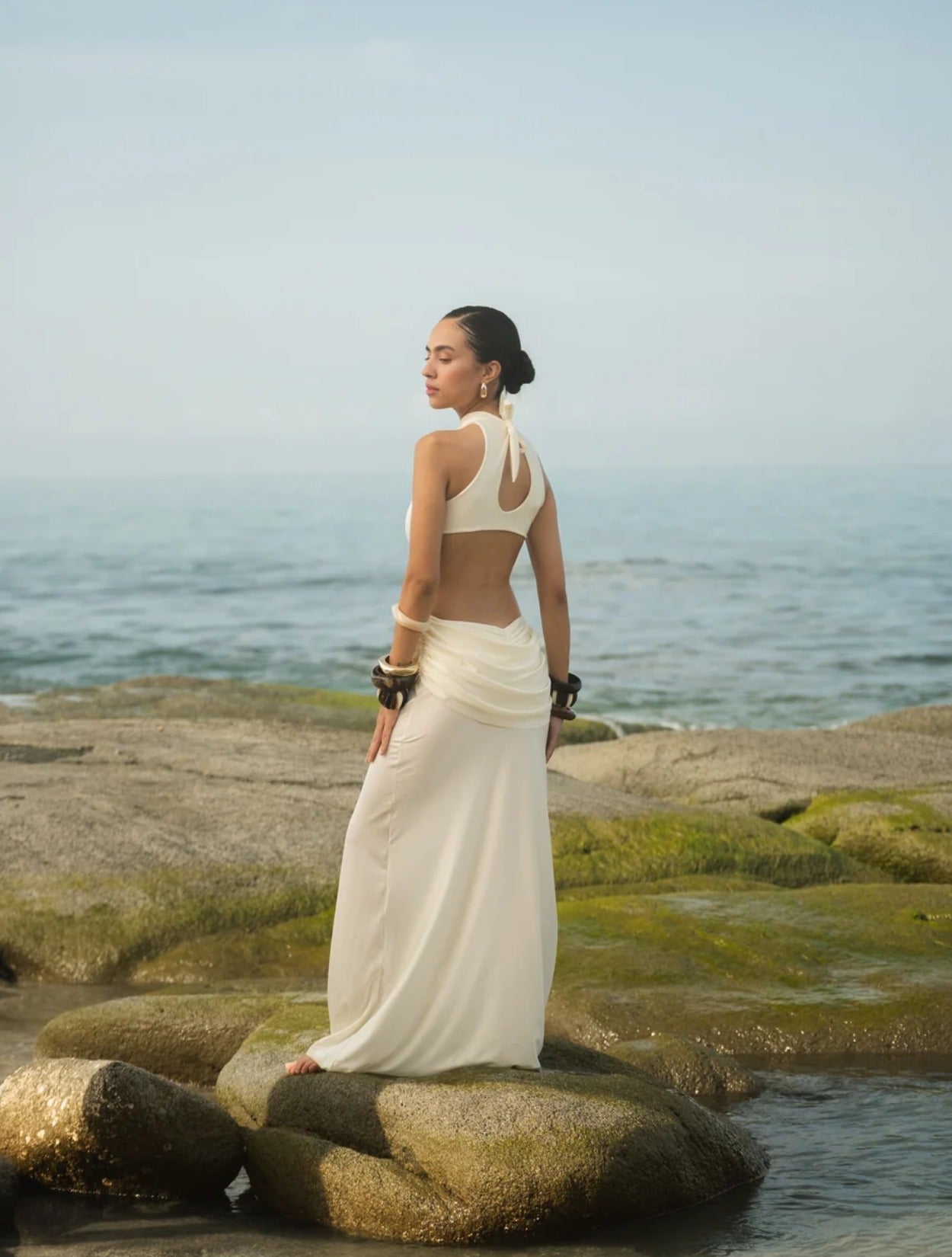  Ariel Dress | Vestido Maxi Espalda Descubierta