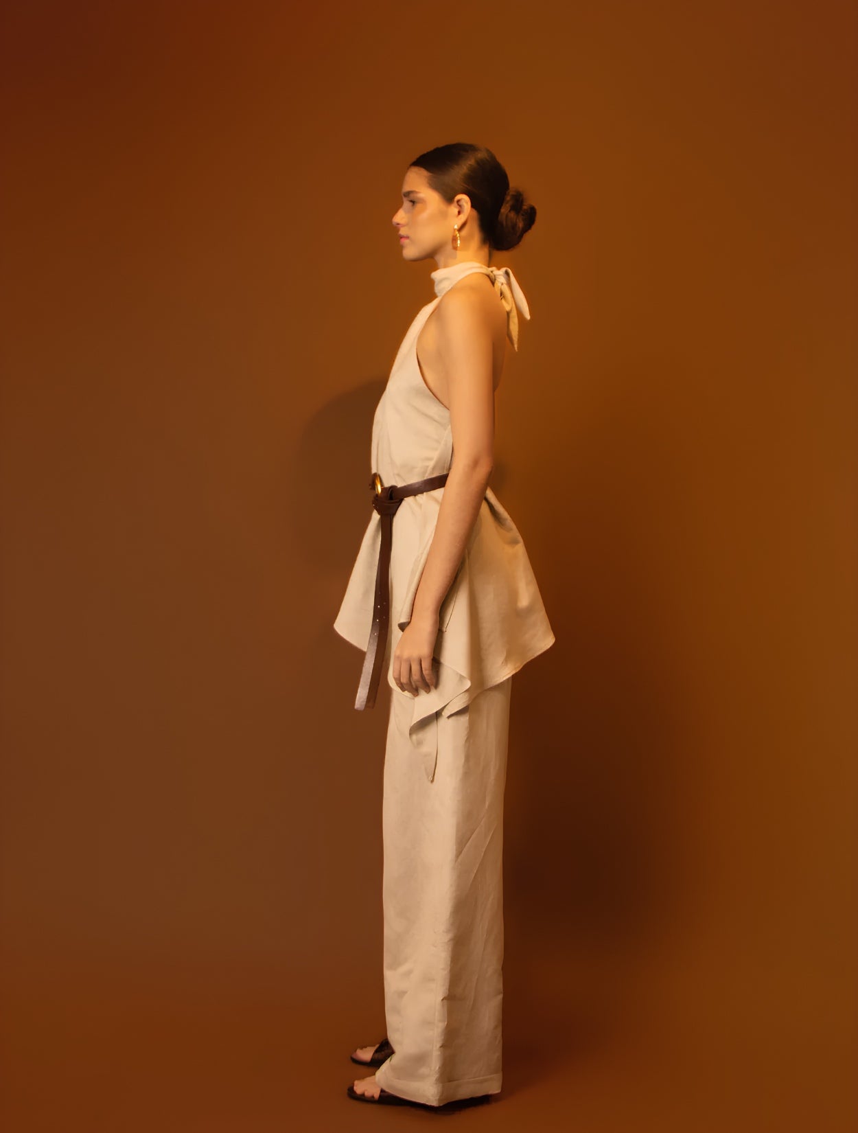 Aura Set Pant | Pantalón de Lino Elegante para Mujer