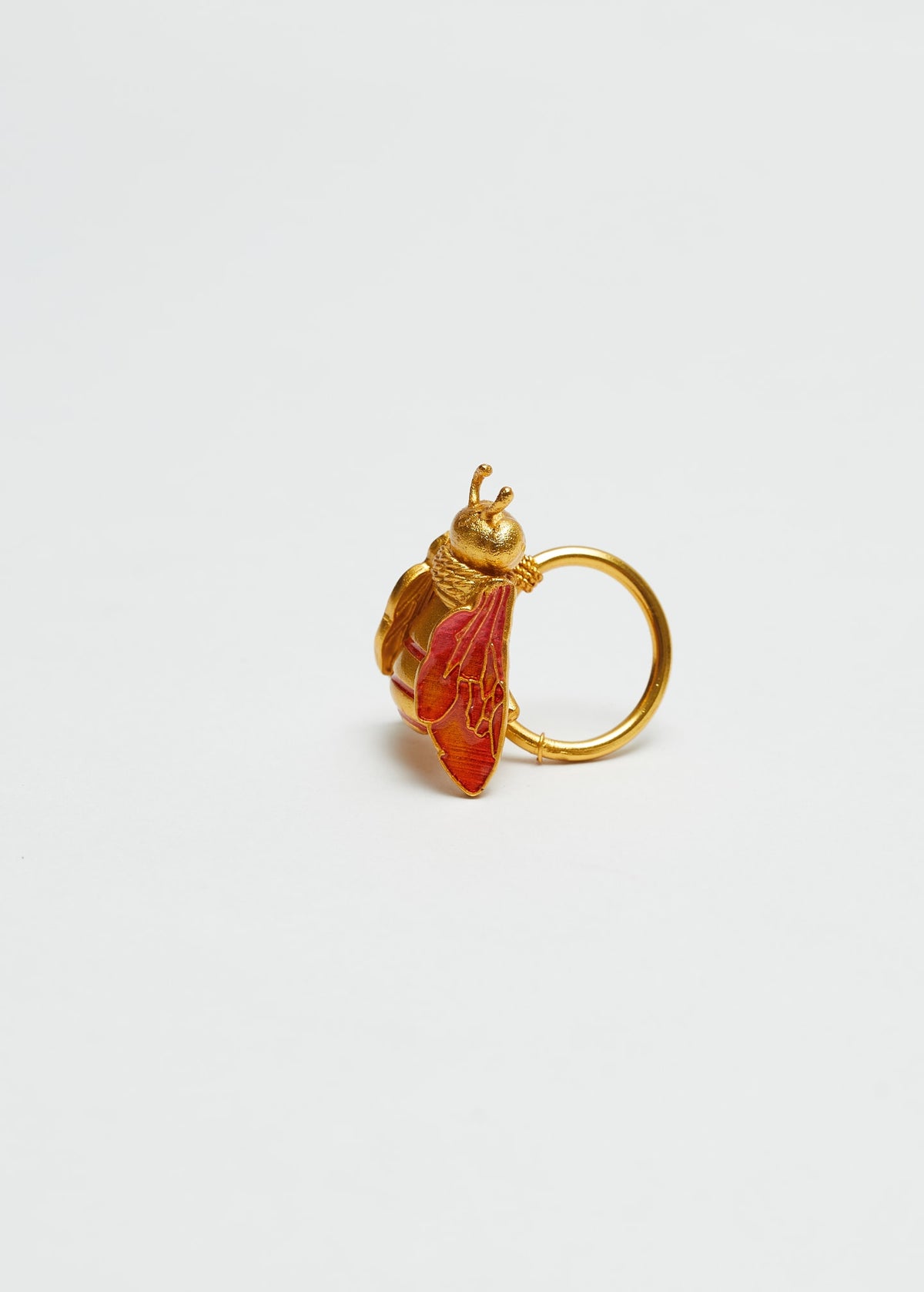 Anillo The Queen Bee Naranja | Joyería Contemporánea | Sara y Flora