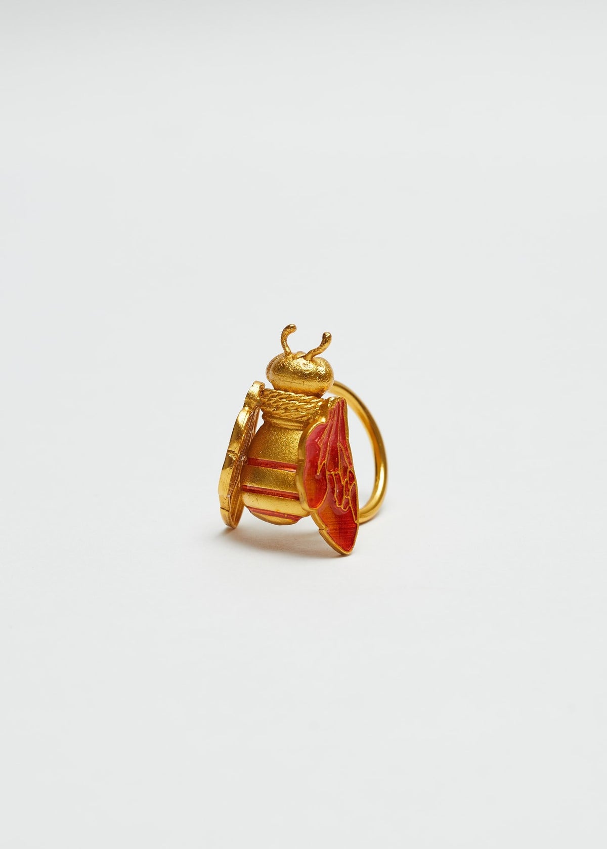 Anillo The Queen Bee Naranja | Joyería Contemporánea | Sara y Flora