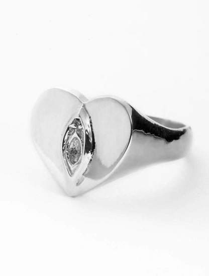 ANILLO CORAZÓN VULVA