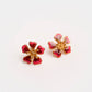 Aretes Aurora Mini Terracota | Joyería Contemporánea | Sara y Flora