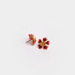 Aretes Aurora Mini Terracota | Joyería Contemporánea | Sara y Flora