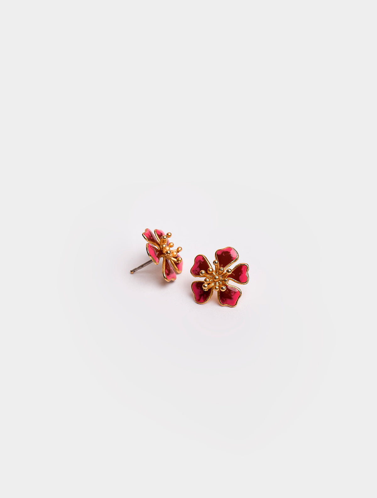 Aretes Aurora Mini Terracota | Joyería Contemporánea | Sara y Flora