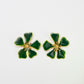 Aretes Aurora Maxi Verde | Joyería Contemporánea | Sara y Flora