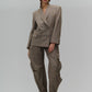Traje Blazer| Blazer estructurado de doble botonadura