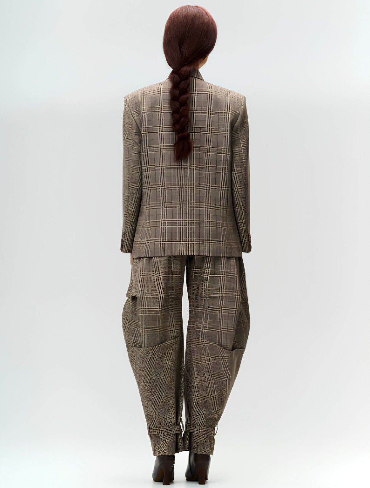 Traje Blazer| Blazer estructurado de doble botonadura