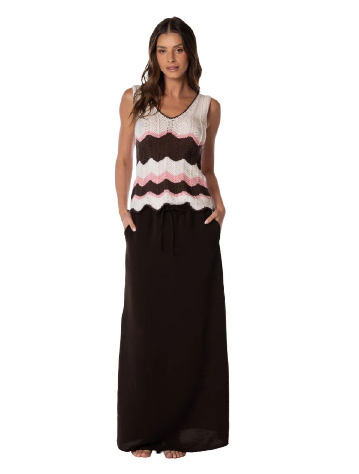 Falda Zarina de Blush Coast | falda de playa colombiana