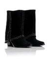 Rodeo Negro Ante | Botas de Ante Hechas a Mano 