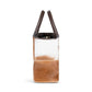 Cardelia Café Oscuro | Bolso Estructurado con Patchwork Animal | VLN Official