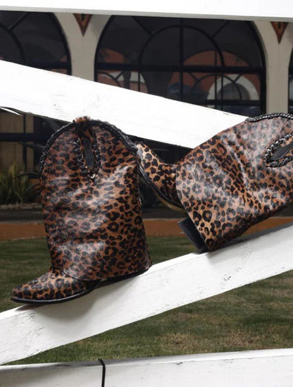 BOTAS CLAU LEOPARDO