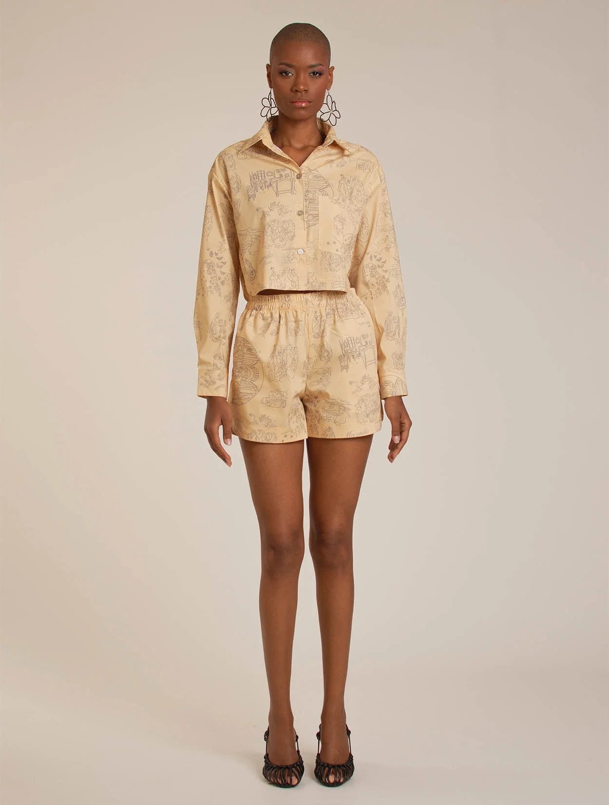 CAMISA CICLO AMARILLO