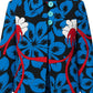 Flom Blue Jacket | Chaqueta Floral Sastre