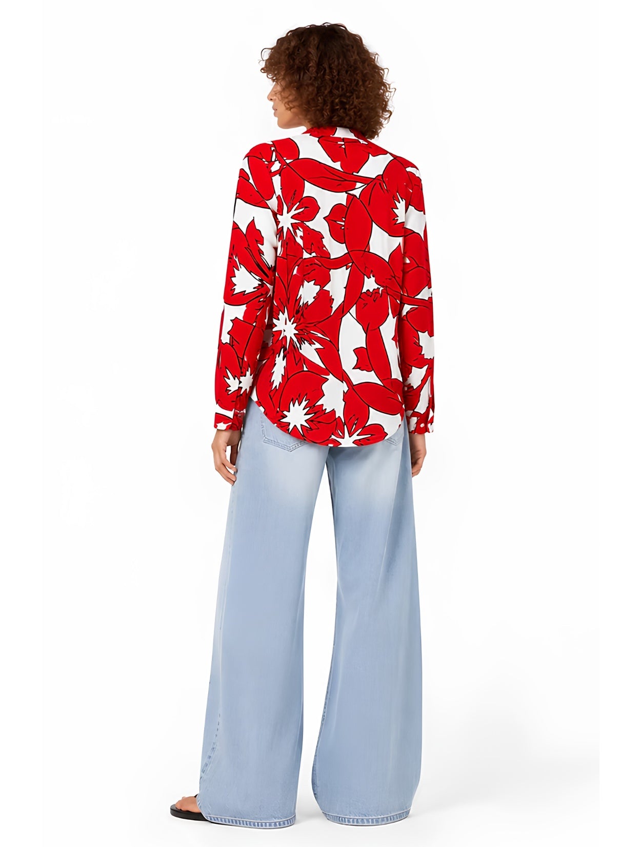 Hai Red Jacket | Blusa Manga Larga Estampada 