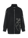 CHAQUETA BOMBER BIG HEART