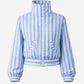 Chaqueta bomber de rayas Stripe | Look urbano y relajado