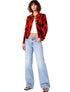 Fire Jacket | Chaqueta Drill Estampada