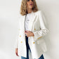 Chaqueta de traje Copenhague | Chaqueta Blanca de Traje para Mujer
