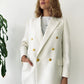 Chaqueta de traje Copenhague | Chaqueta Blanca de Traje para Mujer