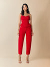 Corset Thea Rojo | Escote Corazón