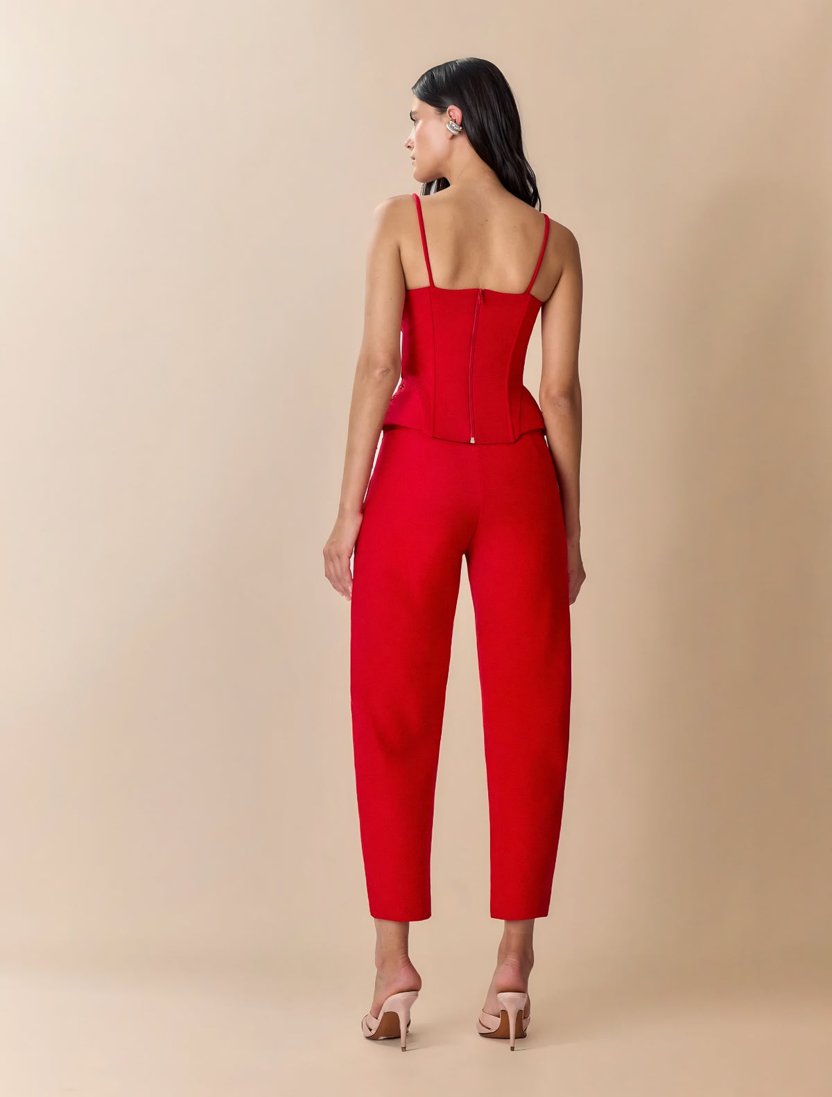 Corset Thea Rojo | Escote Corazón