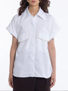 CAMISA CENIZA BORDADA