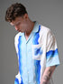 Camisa Maddalena para hombre de la marca Vera con estampado de cuadros verdes y azules en silueta oversized de diseño de autor – Moda masculina de lujo hecha en Colombia | Casa Precis, Concept Store