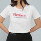 Camiseta en algodón marfil con bordado Renacer para mujer – Juliana Sanchez | Casa Precis, Concept Store. Segundo plano.