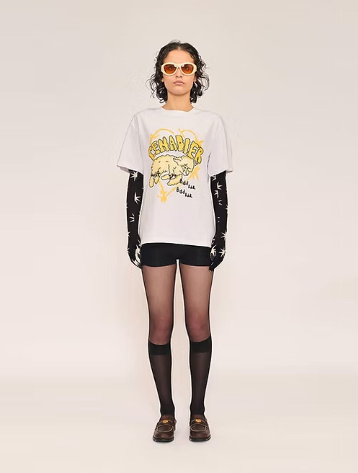 CAMISETA DE OBEJA AMARILLA