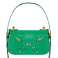 Cartera Dream de VLN en cuero glazeado con diseño multifuncional en color verde y 6 formas de uso para mujer – Moda colombiana de lujo | Casa Precis, Concept Store
