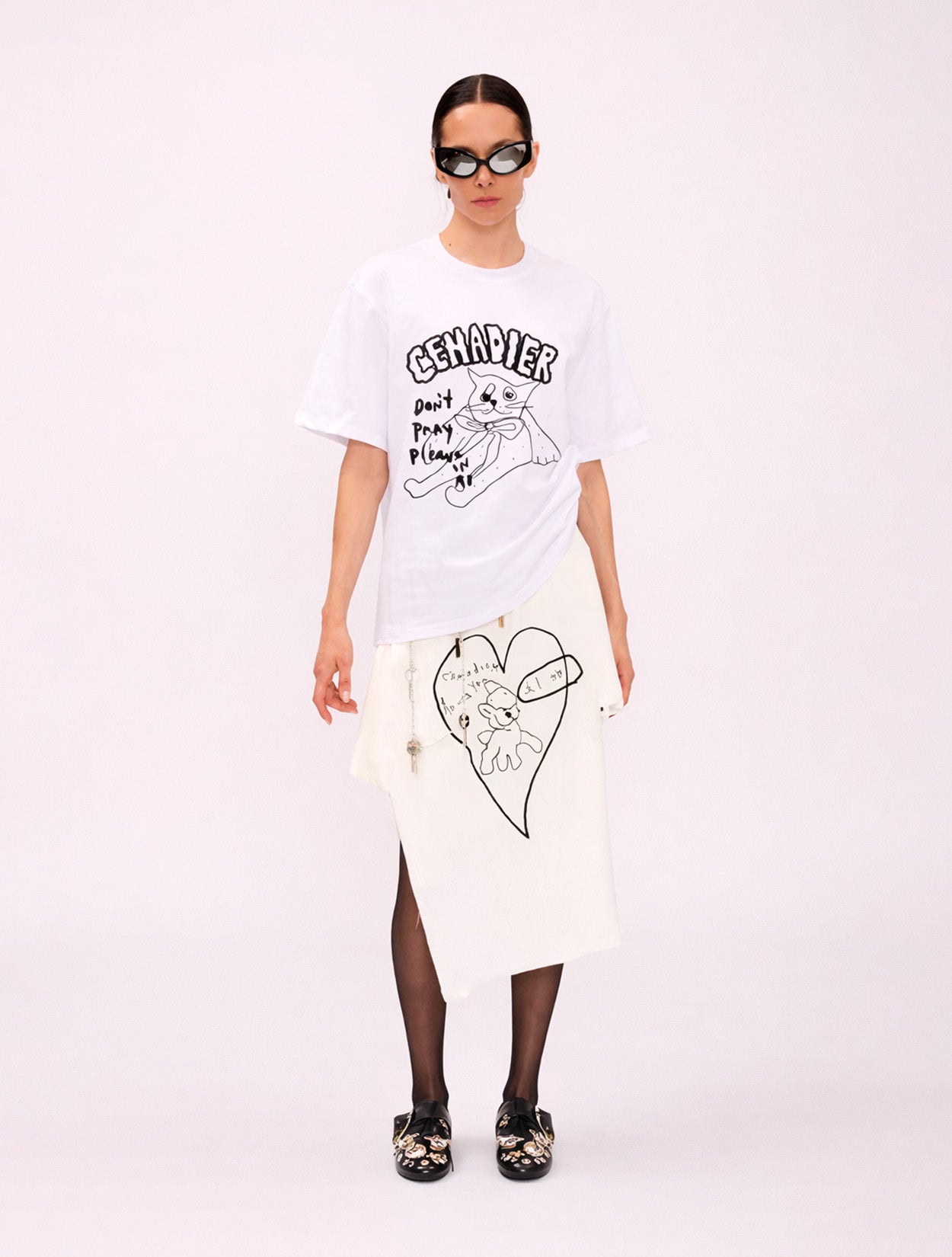 CAMISETA CAT CREW