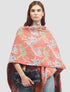 Chal Curuba en Lana y Cashmere Rojo | Manuela Cabrales