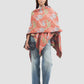 Chal Curuba en Lana y Cashmere Rojo | Manuela Cabrales