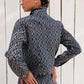 Chaqueta Denim Cuadros | Chaqueta Femenina de Diseño | Diana Buelvas