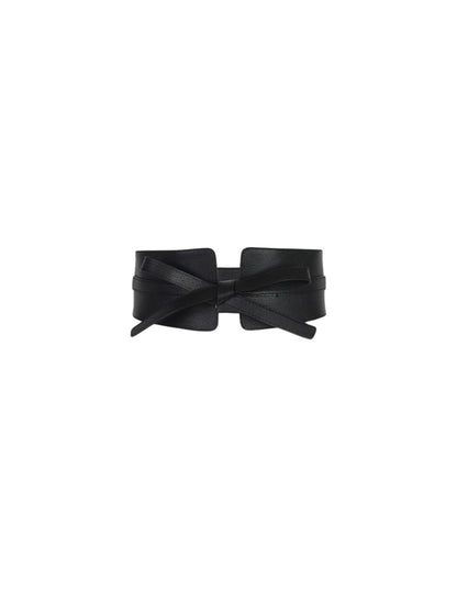 Victoria Black Belt en Cuero | Amarante