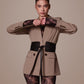 Victoria Black Belt en Cuero | Amarante