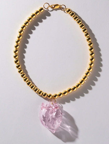 COLLAR CORAZÓN MAXI