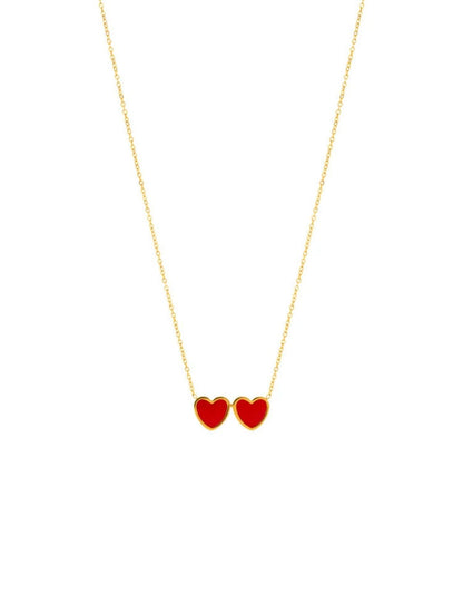 COLLAR DOS CORAZONES