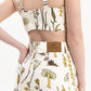 Helios Crop Top Estampado Hongos Tierra | Circe